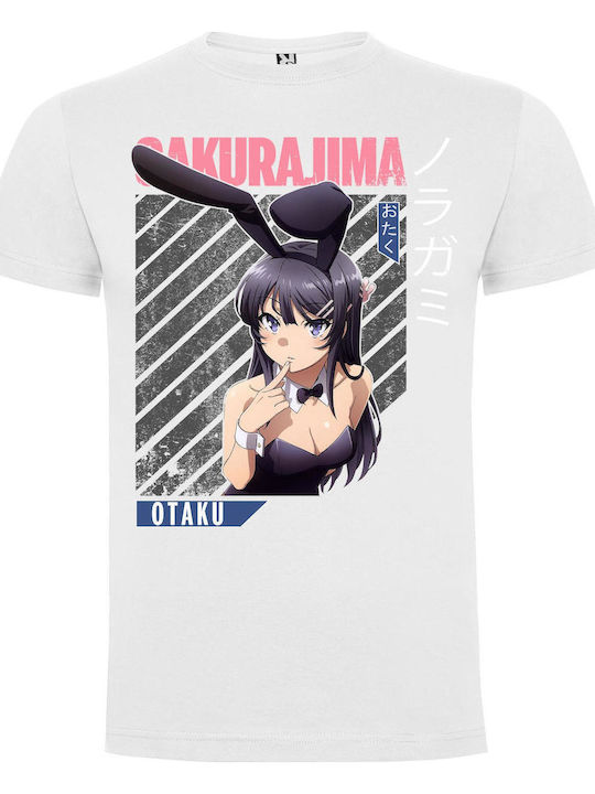 Tricou cu Urechi de Iepuraș și Personaj Anime