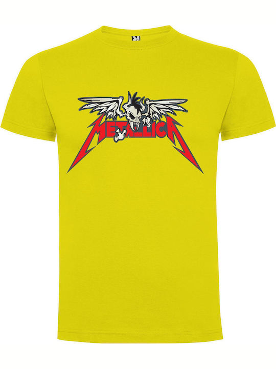 Metallica Skull Wings Logo Tshirt