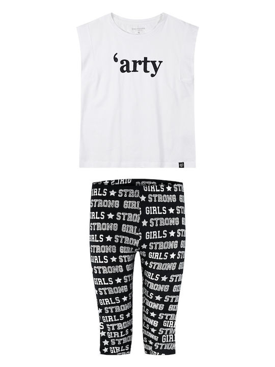 Energiers Kids Set with Pink Leggings 2 Pieces