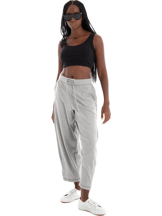 Women's Crop Top Cotton Black