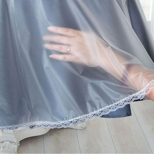 Față de masă cu Dantelă Transparentă 130x180cm Față de masă cu Dantelă Transparentă 130x180cm