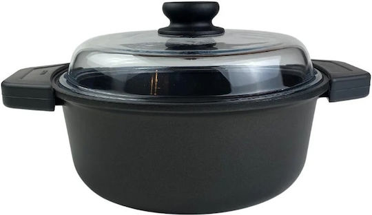 Risoli Βαθιά Κατσαρόλα από Χυτό Αλουμίνιο 6lt / 24cm