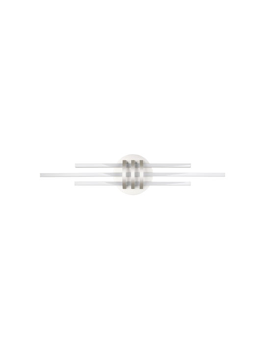 Trio Lighting Plafonieră de Tavan Argintiu cu LED Integrat