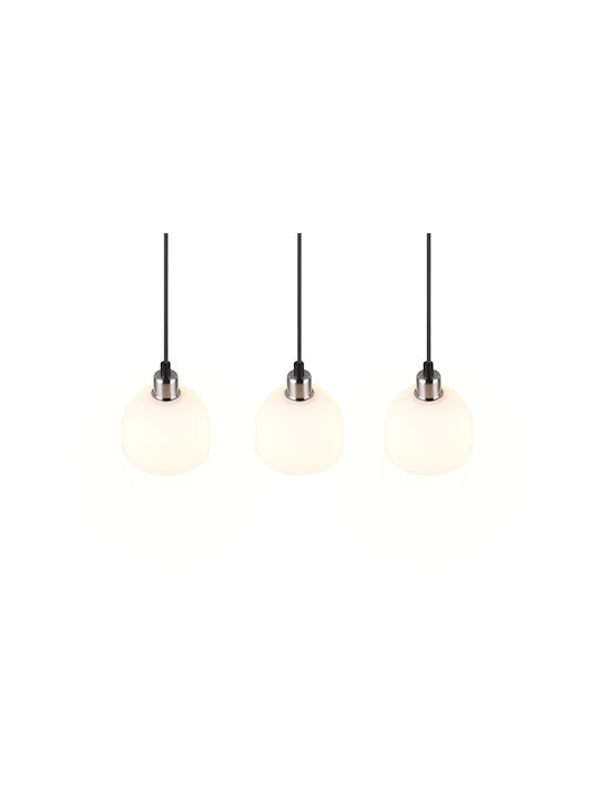 Trio Lighting Hängelampe Silber