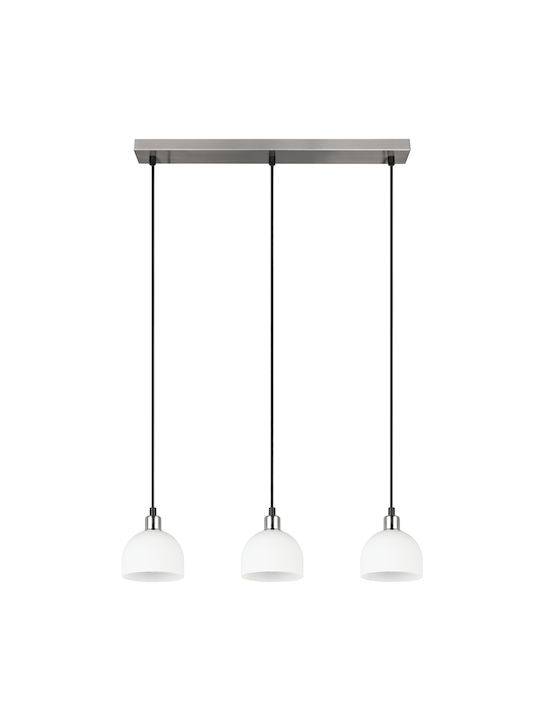 Trio Lighting Hängelampe Silber