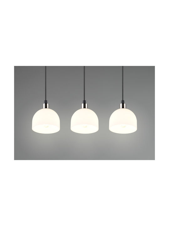 Trio Lighting Hängelampe Silber