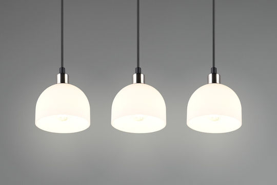 Trio Lighting Hängelampe Silber