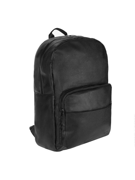 Rucsac Casual Exclusiv Capacitate 30x13x46 Cm Negru Piele Ecologică Laptop