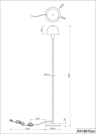 Trio Lighting R419610 Trio Lighting R419610