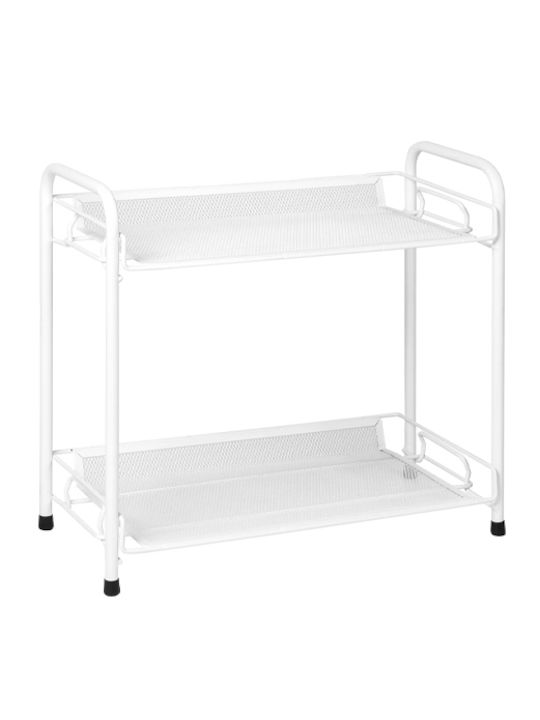 General Trade Επιτραπέζια Βάση Μεταλλική 36x17x36εκ. Λευκή