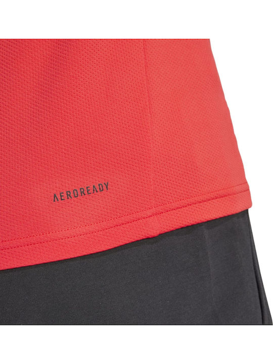 Train Essentials Aeroready Спортна тениска Red