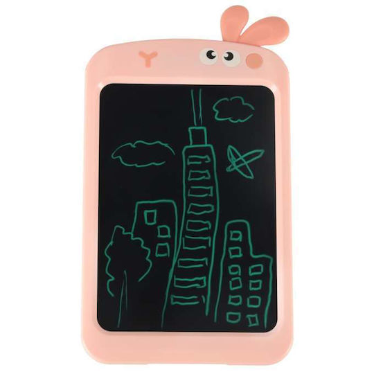Graphic Tablet Writing Drawing 8.5" Rabbit Model Pen 26 X 15 X 1 Cm Pink