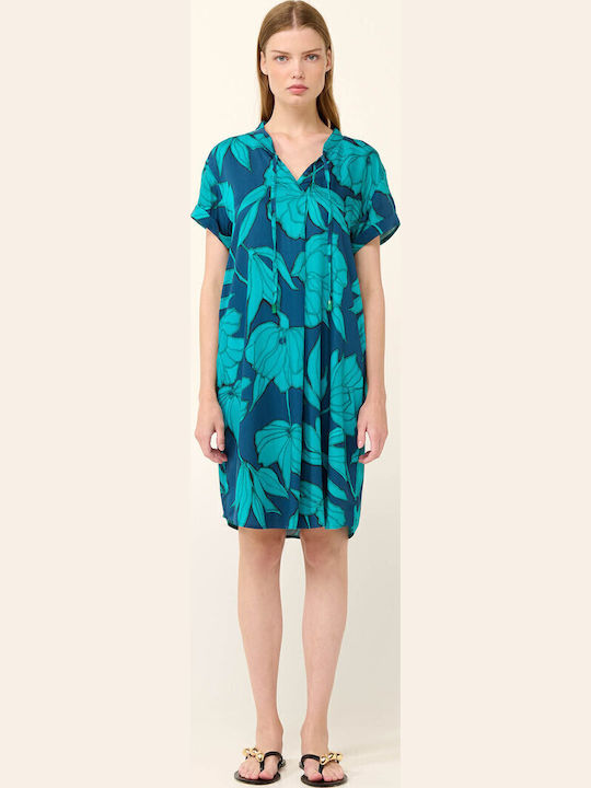Sommer Damenkleid Blue Lagoon