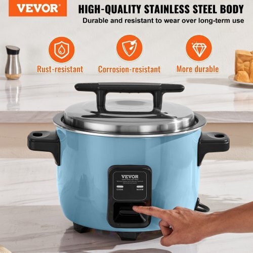 Vevor Rice Cooker 1.6kW with Capacity 10lt