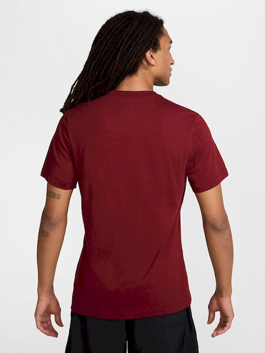 Nike T-shirt Μπορντό