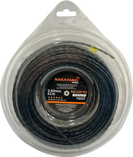 Nakayama Nc1043 Round Twist Brush Cutter Trimmer Line 4.7mm 23m 066088