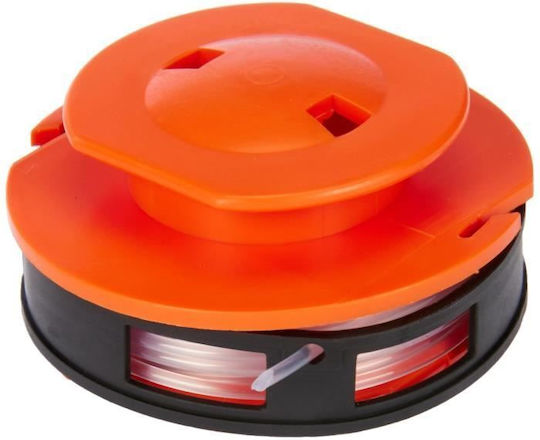 Black & Decker Faden Bobbin 1.5mm x 5.5m Mähfaden Länge 5.5m und Dicke 1.6mm