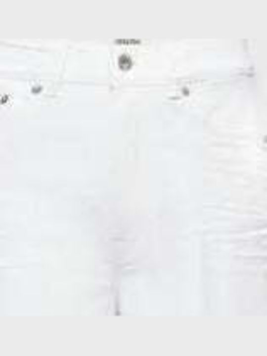 Women's Jean Trousers in Loose Fit White