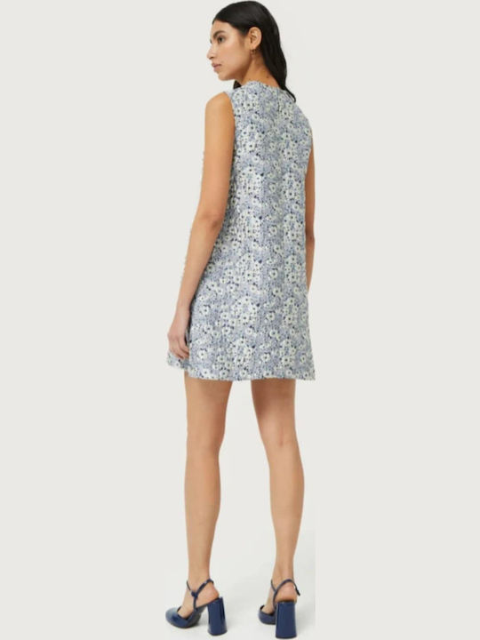 Sommer Mini Damenkleid Hellblau