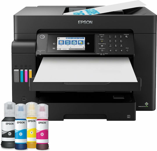 Epson EcoTank ET-16605 Ασπρόμαυρο Πολυμηχάνημα Inkjet με WiFi και Mobile Print