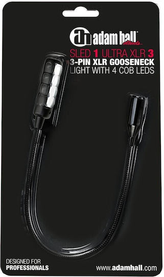 Λαμπάκι Κονσόλας Led Goosneck Xlr-3pin Ευθεία 12v