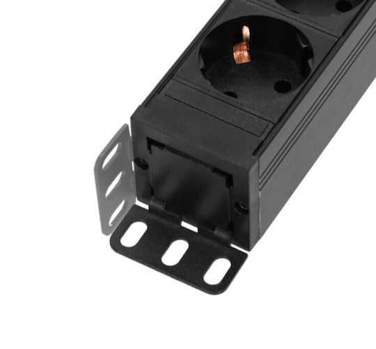 Πολύπριζο Rack 19" 8 Θέσεων 16a Adam Hall