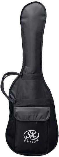 SX Guitars SST57-CAR Elektrische Gitarre mit SSS Tonabnehmer-Anordnung Rote mit E-Gitarren
