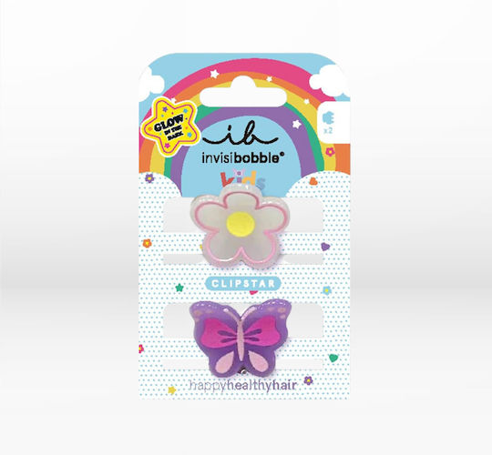 Invisibobble Set Clame De Păr Cu Flori 2 Bucăți
