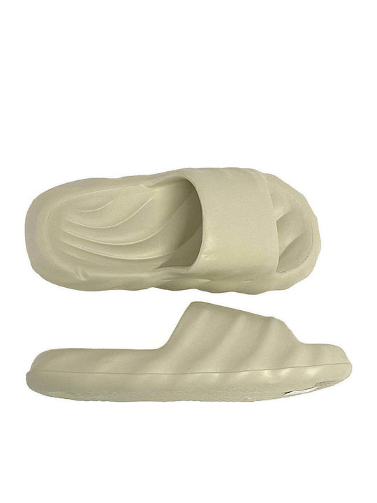 Frauen Flip Flops in Beige Farbe