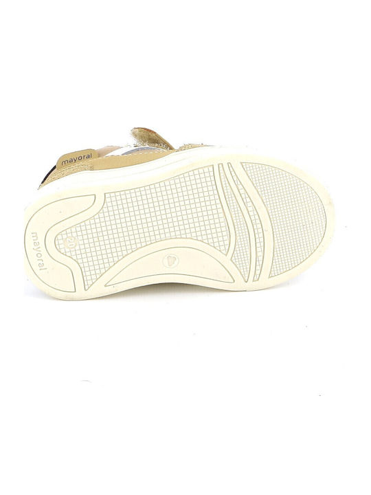City Παιδικά Sneakers με Σκρατς Καφέ