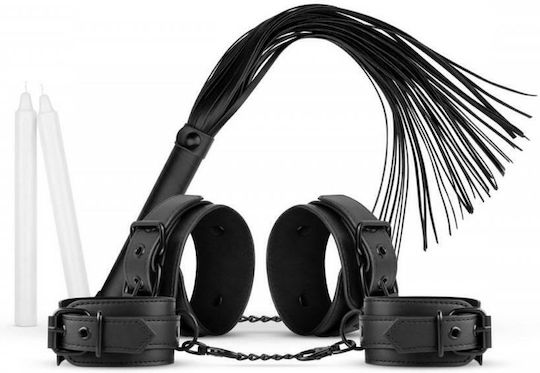 Bedroom Fantasies BDSM Kit in Black Color 5pcs