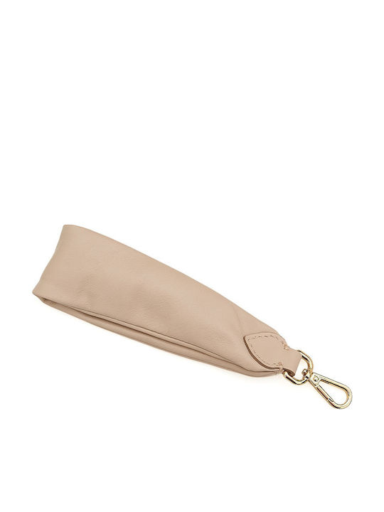Leather Leather Women's Bag Shoulder Beige