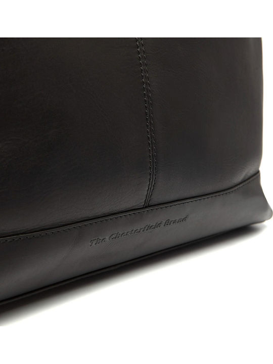 Leather Women's Bag Shoulder Black