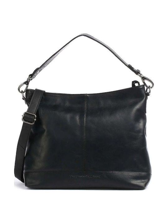 Leather Women's Bag Shoulder Black