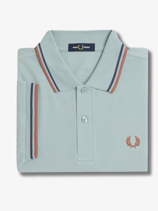 Polo Kurzarmbluse Pink