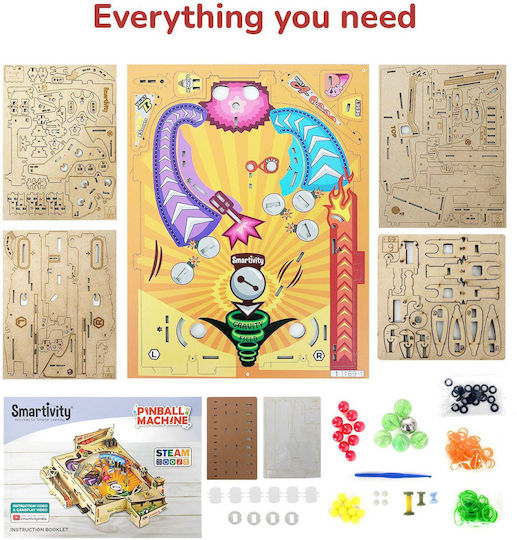 Smartivity Дървена Конструктивна Игра Флиперче