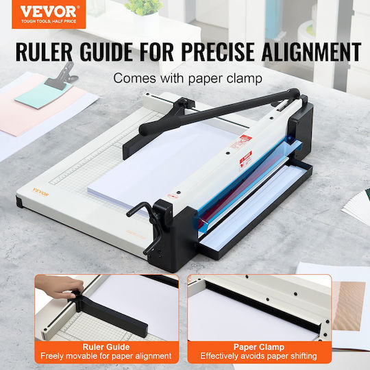 Vevor Office Cutting Machine Guillotine 43.18cm A3