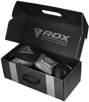 RDX K1 Mark Pro Боксови Ръкавици Кожени за Състезание Сребрист