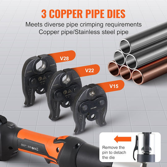 Vevor Battery Pipe Press Fitting Tool