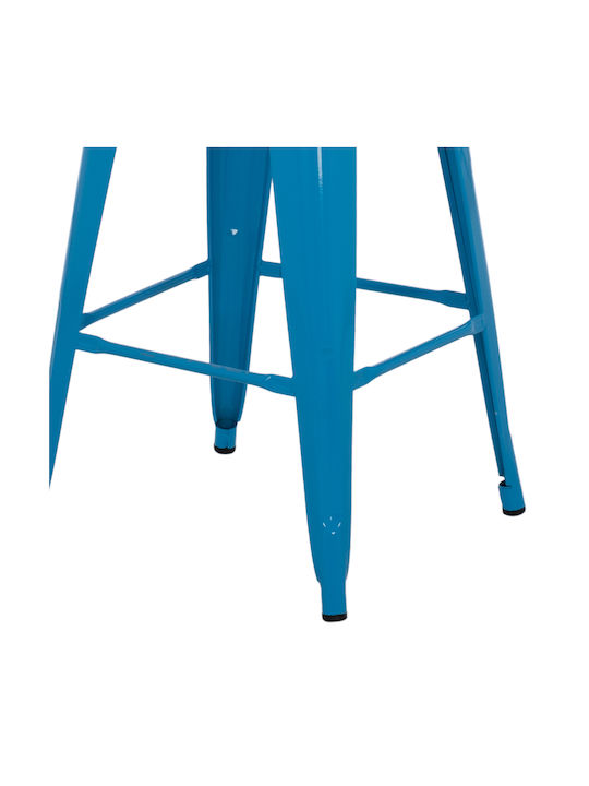 Stool for Bar Outdoor MELITA-PRO Blue 43x43x67cm