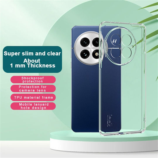 Imak Ux-5 Series Umschlag Rückseite Silikon Transparent (OnePlus 13)