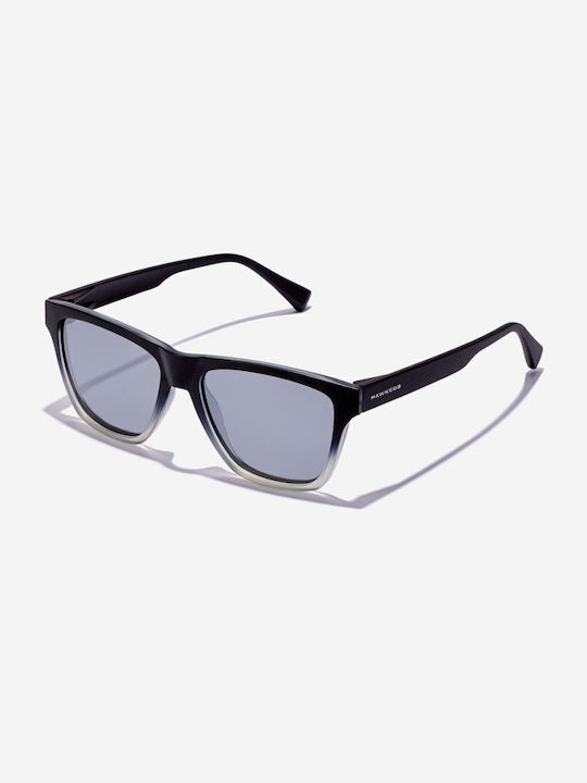 Hawkers Unisex Γυαλιά Ηλίου με Μαύρο Κοκκάλινο Σκελετό και Γκρι Polarized Φακό