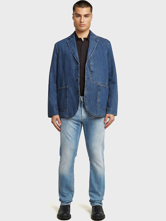 Jacket Medium Aged Denim