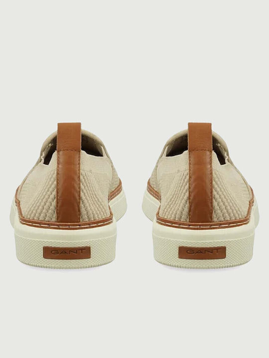 San Prep Текстил Мъжки Slip-On Кафяв