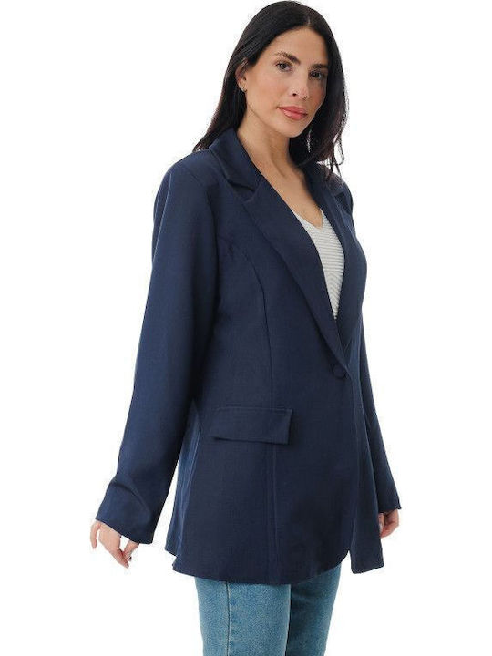 Silia D Blazer pentru femei Sacou Blue