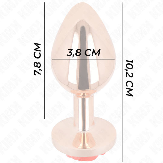Kink Anal Plug Large Pink