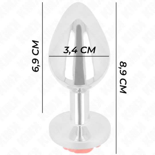 Kink Anal Plug Mittel Rosa