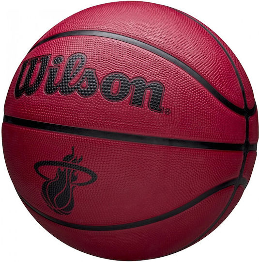 Wilson Team Tribute Solid Miami Heat Μπάλα Μπάσκετ