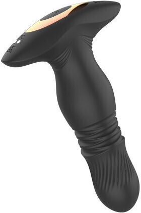 ToyBox Anal Plug with Wireless Functionality and Vibration Black