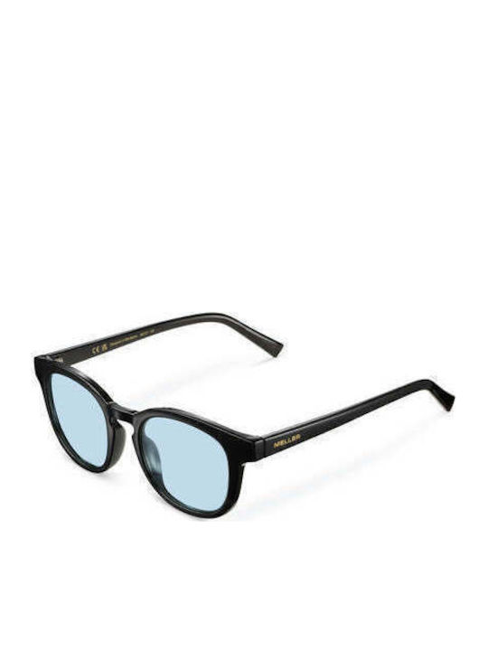 Meller Banna Unisex Sunglasses with Black Plastic Frame and Black Lens BA-TUTBLUE
